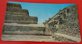 Vintage Color Photograph Postcard, Quetzalcoatl Temple, Mexico, VG COND - $1.97