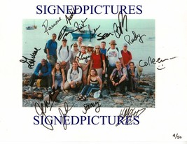 Survivor Island Cast Signed Autograph Autographed 8X0 Rp Photo 1st 16 Castaways - £14.38 GBP