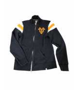 Forty Seven Brand Jacket Hoodie Full Zipper Navy Blue Orange UT Youth Large - £12.89 GBP
