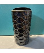 Starbucks Metallic Ceramic Mermaid Fish Scale Coffee Travel Tumbler w/ L... - £13.59 GBP