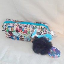TOKIDOKI Zipper Pouch School Cosmetic Bag Mon Amour + FREE GIFT Narwhal ... - $62.33 CAD