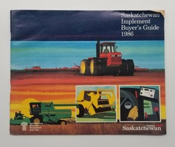 1986 Saskatchewan Implement Buyer&#39;s Guide Brochure Catalog - $28.32