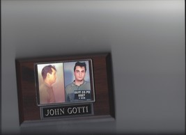 John Gotti Mug Shot Plaque Mafia Oraganized Crime Mob Mobster - £2.38 GBP