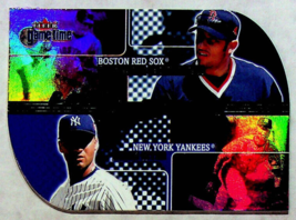 2001 Fleer Game Time Nomar Garciaparra/Derek Jeter #1 Let&#39;s Play Two! Di... - £2.30 GBP