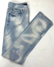 Aeropostale Men&#39;s Denim Distressed Jeans  Slim Taper Size 28/32 + 5 Pockets - £14.83 GBP