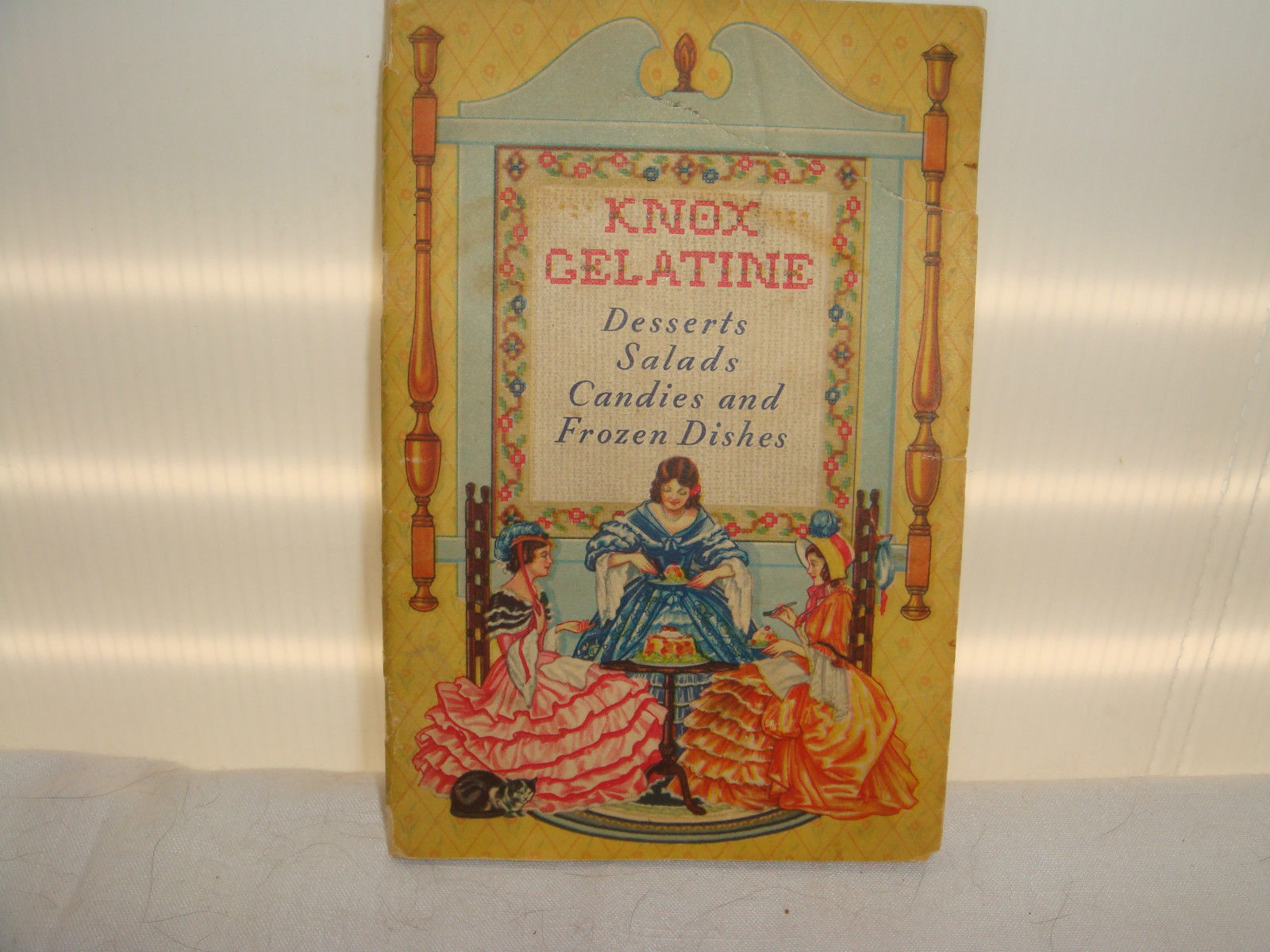 KNOX GELATINE COOK BOOK 1936 DESSERTS SALADS CANDIES FROZEN DISHES - $5.03