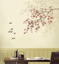 Stencil Japanese Maple Branch - Reusable Stencils for Easy Home Decor - £34.33 GBP