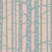 Birch Forest Craft Stencil - Size: SMALL - Reusable Stencils for DIY Dec... - £14.34 GBP