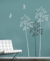 Large Stencil Going to Seed, DIY reusable wall stencils not decals - $34.95