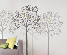 Large Fruit Tree Stencil - Easy Reusable Wall Stencils for DIY Decor - $79.95