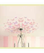 Stencil Butterfly Medallion, Nursery ceiling, DIY Reusable stencils - £31.42 GBP
