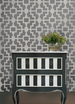 Geometric Stencil Shipibo, DIY Reusable wall stencils not wallpaper - £32.08 GBP