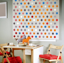Wall stencil Polka Dot Allover SM, Wall decor for Nurseries, Kids Room - $34.95