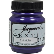 Jacquard Products Jacquard Textile Color Fabric Paint, 2.25-Ounce, Violet - £3.11 GBP