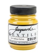 Jacquard Products Jacquard Textile Color Fabric Paint, 2.25-Ounce, Yello... - £2.95 GBP