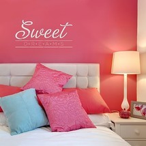 Sweet Dreams - Small - Wall Quote Stencil - £15.65 GBP