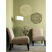 Rose Floral Wall Stencil - Small - Reusable Stencils for Walls - DIY Home Dec... - £13.59 GBP