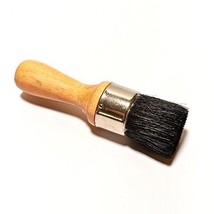 Natural Black Bristle Stencil Brush - 1.5&quot; - £8.58 GBP