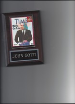 John Gotti Plaque Mafia Oraganized Crime Mob Mobster Magazine Rare!!!! Photo - £3.18 GBP
