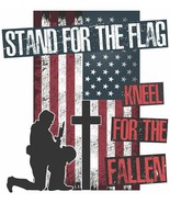 Stand for the flag kneel for the fallen exterior window / hardhat window... - £3.31 GBP+