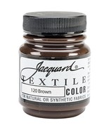 Jacquard Products Jacquard Textile Color Fabric Paint, 2.25-Ounce, Brown - £3.10 GBP