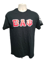 Manhattan College Beta Alpha PSI 1919 Adult Medium Black TShirt - £15.12 GBP