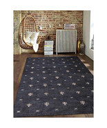 8 x 11 ft. Hand Knotted Gabbeh Silk Contemporary Rectangle Area Rug, Cha... - €485,84 EUR