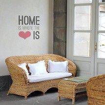 Home Is Where The Heart Is - Large - Quote Stencil - £23.52 GBP