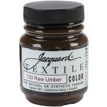 Jacquard Textile Color Fabric Paint 2.25 Ounces-Raw Umber - $3.95