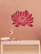 Flower stencil Anemone Grande LG - Reusable stencils better than decals - $39.95