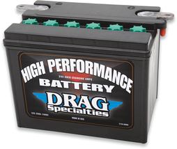 Drag Specialties High Performance Dry Battery For Harley Davidson Electr... - $150.95