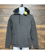 Men&#39;s Hoodie Gray Sweatshirt Pullover 1/4 Zip Lightweight Small All In M... - $283.42 MXN