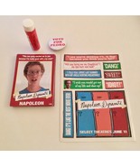 Rare Napoleon Dynamite Movie Promo Lip Balm + Stickers + Cards + Pedro B... - £100.77 GBP
