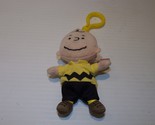 TY Beanie Baby – Charlie Brown Peanuts Gang (Key clip) Plush - £17.69 GBP