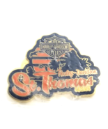 Harley Davidson Motorcycles St Thomas USVI U.S. Virgin Islands Pin Adver... - $17.64 CAD