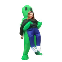 Kids Inflatable Halloween Funny Blow up Cosplay Party Costume - Hold by Alien - £32.13 GBP