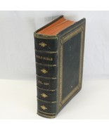 Vtg Illustrated Family Bible Dr Kitto Psalms to Revelation Old &amp; New Tes... - €127,22 EUR