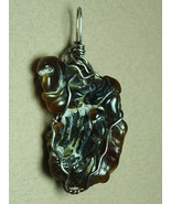 Jemel .925 Sterling Silver Wire Wrapped Chalcedony Rose Pendant - $54.63 CAD