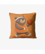 Barry the Hoops Bear Pillow by Dancing Littles Jungle - $862.93 MXN+