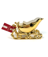 Bath &amp; Body Works Christmas Candle Gold Sleigh Harry&#39;s Holiday Classics ... - $42.00
