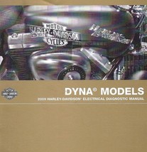 2009 Harley Davidson DYNA MODELS Electrical Diagnostic Manual Book NEW 2009 - £175.25 GBP