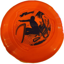 2014 WHAM-O 9&quot; Orange Surfer FRISBEE Plastic Flying Disc #53206 Used - $9.30