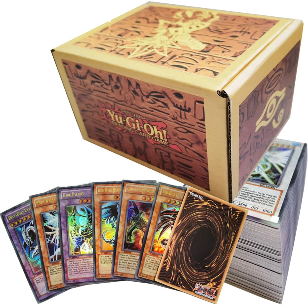 Yugioh Cards English Version Trading Flash Cards Collection Booster Anime Yu Gi - $20.88+
