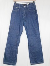 RVT Jeans Womens Size 9/10 Y2K VTG Straight Leg Metallic Glitter Hong Kong - £15.94 GBP