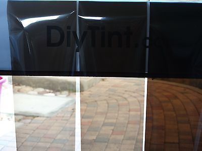 Primary image for Brown Window Shading tint film Bronze glass tinting 38" x 60" 