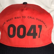 The Best Way To Call Overseas 0041 Hat Baseball Cap Vintage Promo NEW - £16.68 GBP