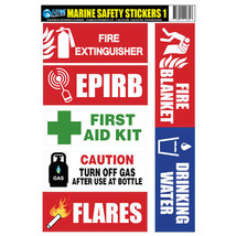 Marine Safety Stickers - 1 - $31.60