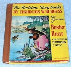  Adventures of Buster Bear Thornton Burgess Harrison Cady Book 1945 - £10.31 GBP