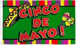NEW CINCO DE MAYO 3 X 5 FLAG 3x5 mexico decor banner wall #520 SIGN new ... - $6.64