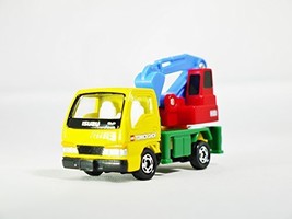 Takara Tomy Tomica Shop Tomicashop Isuzu Elf Backhoe Truck Colorful - £28.68 GBP